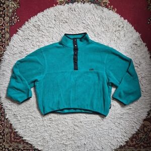 Mens Vintage Woolrich Sweater Fleece Pullover Size XL Extra Large 80s 90s Ski ✨️